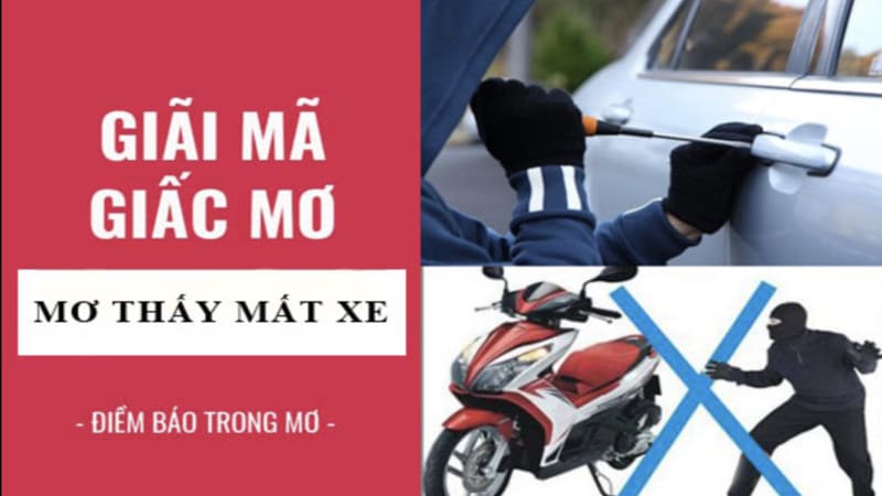Mơ thấy mất xe máy là điềm báo hên hay xui?