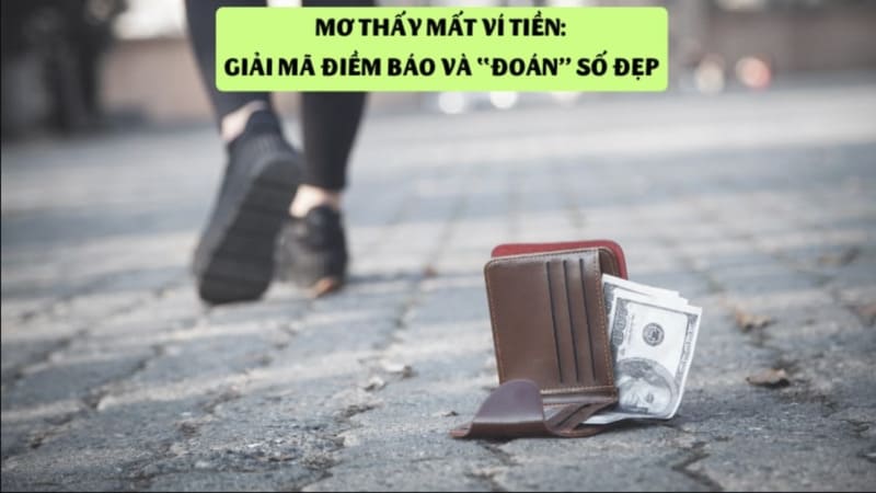 Giải mã ý nghĩa giấc mơ thấy mất ví tiền