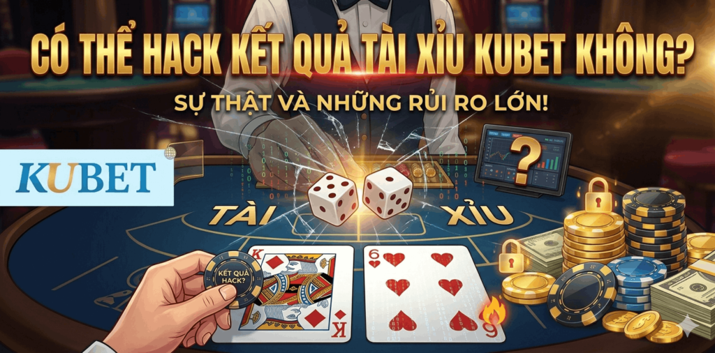 Có thể hack kết quả Tài Xỉu trên hệ thống Kubet không?
